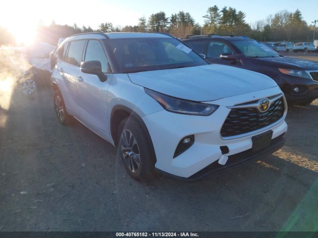 toyota highlander 2023 5tdkdrbh2ps527274