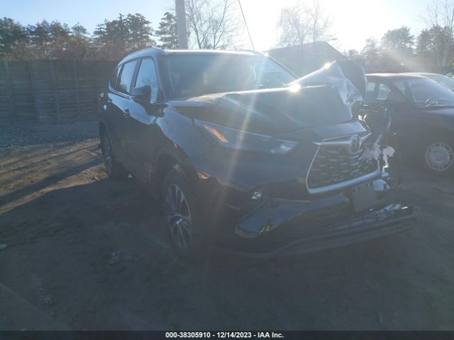 toyota highlander 2023 5tdkdrbh3ps042349