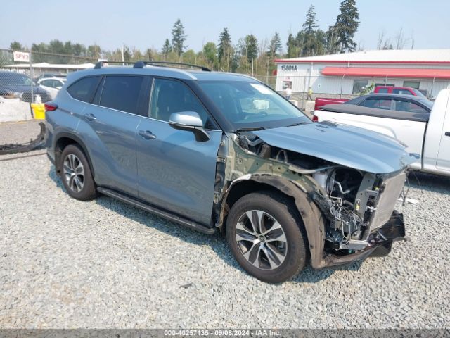 toyota highlander 2023 5tdkdrbh4ps034843