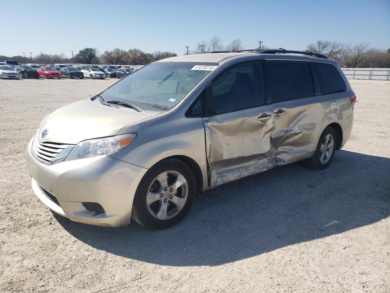 toyota sienna 2015 5tdkk3dc0fs565816