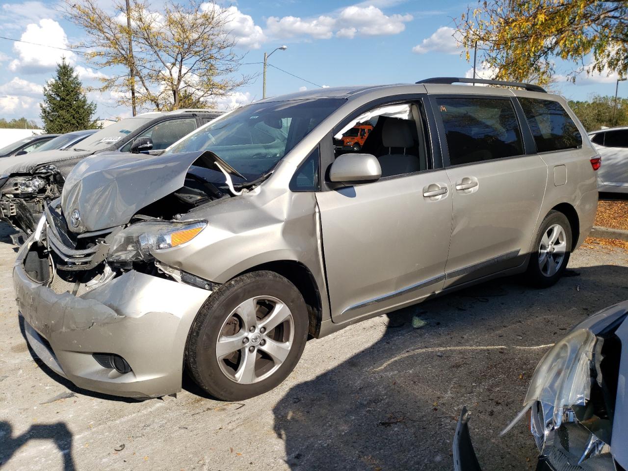 toyota sienna 2016 5tdkk3dc3gs697261