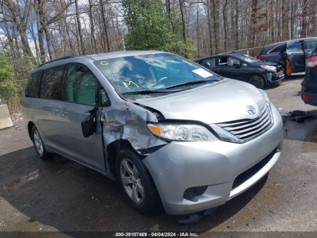 toyota sienna 2012 5tdkk3dc4cs206707