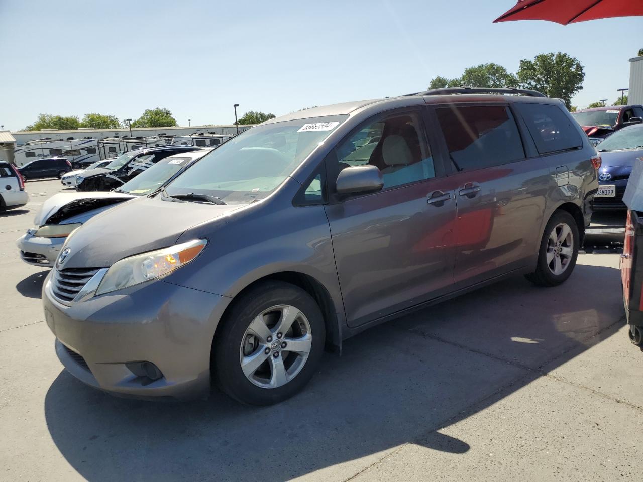 toyota sienna 2016 5tdkk3dc6gs720886