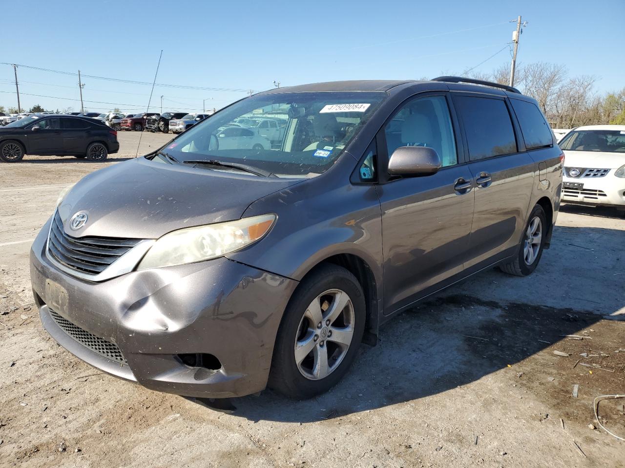 toyota sienna 2012 5tdkk3dcxcs229974