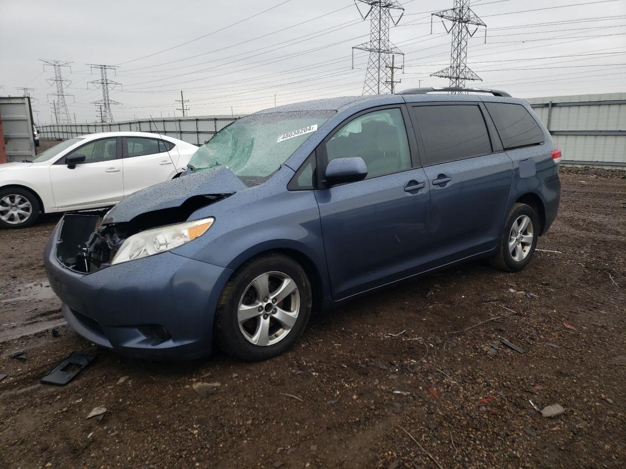 toyota sienna 2013 5tdkk3dcxds386454