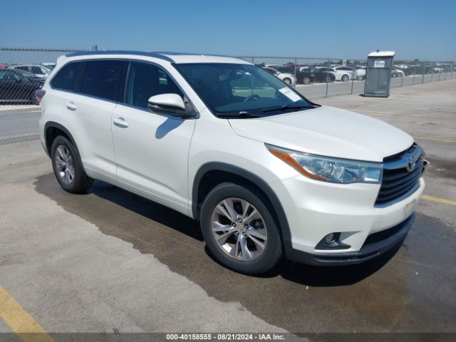 toyota highlander 2015 5tdkkrfh0fs081141