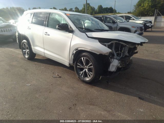 toyota highlander 2016 5tdkkrfh0gs501966