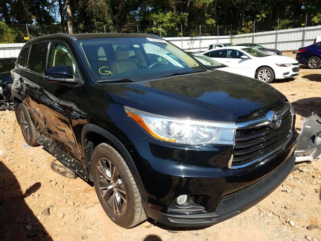 toyota highlander 2016 5tdkkrfh0gs502616