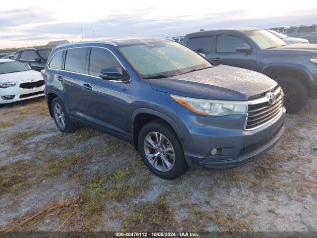 toyota highlander 2015 5tdkkrfh1fs045569