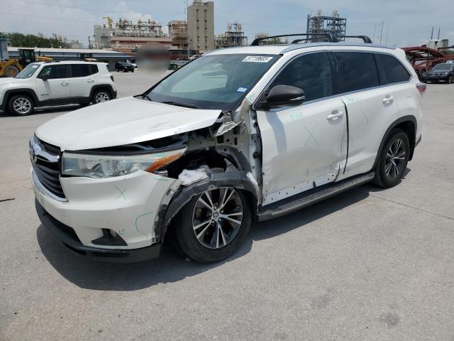 toyota highlander 2016 5tdkkrfh1gs121843