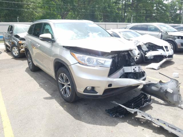 toyota highlander 2016 5tdkkrfh1gs505735