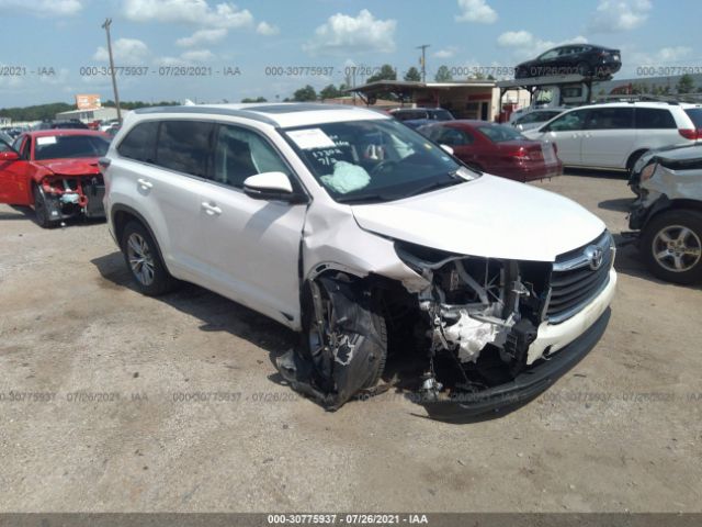 toyota highlander 2014 5tdkkrfh2es036040