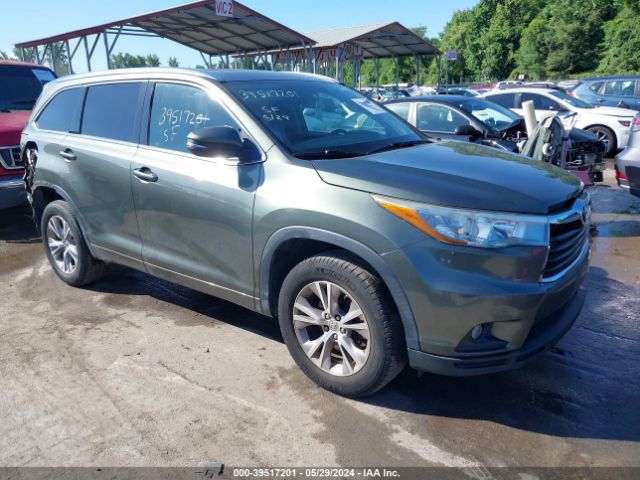 toyota highlander 2015 5tdkkrfh2fs065703