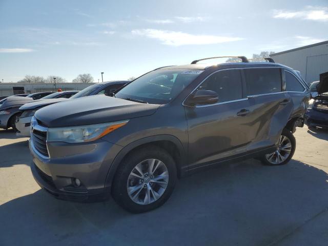 toyota highlander 2015 5tdkkrfh2fs116827