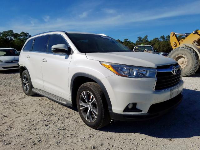 toyota highlander 2016 5tdkkrfh2gs148517