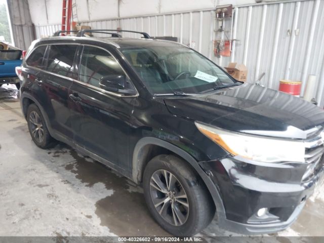 toyota highlander 2016 5tdkkrfh2gs160649