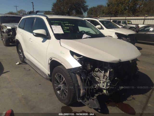 toyota highlander 2016 5tdkkrfh2gs165933