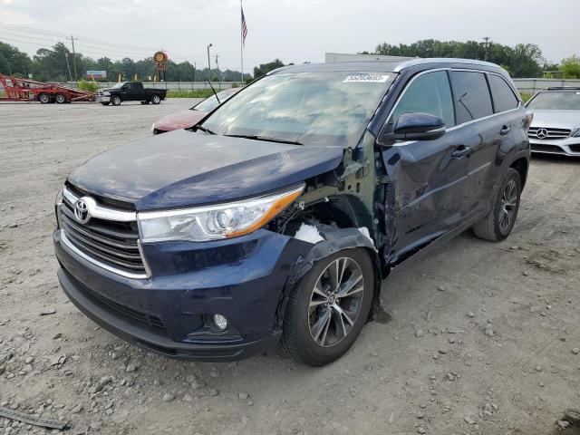 toyota highlander 2016 5tdkkrfh2gs181761