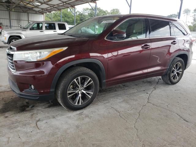 toyota highlander 2016 5tdkkrfh2gs187124