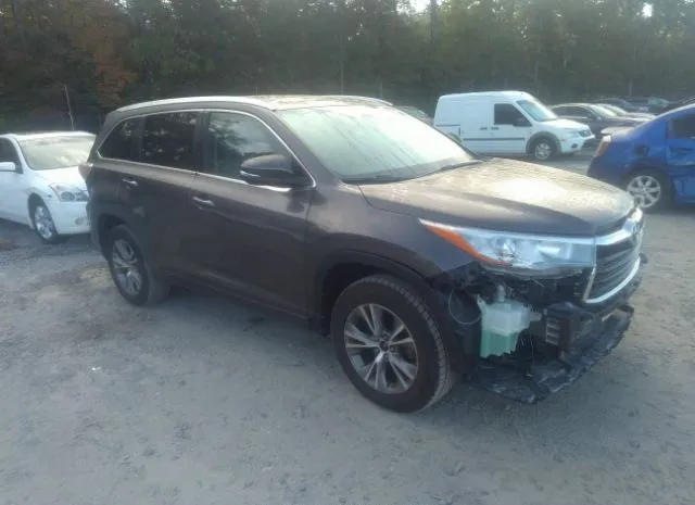 toyota highlander 2014 5tdkkrfh3es011454