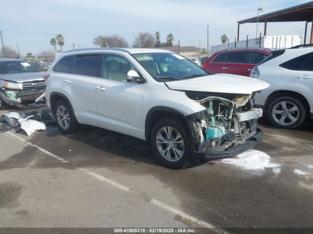 toyota highlander 2015 5tdkkrfh3fs094627