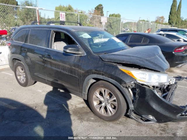 toyota highlander 2015 5tdkkrfh3fs112768