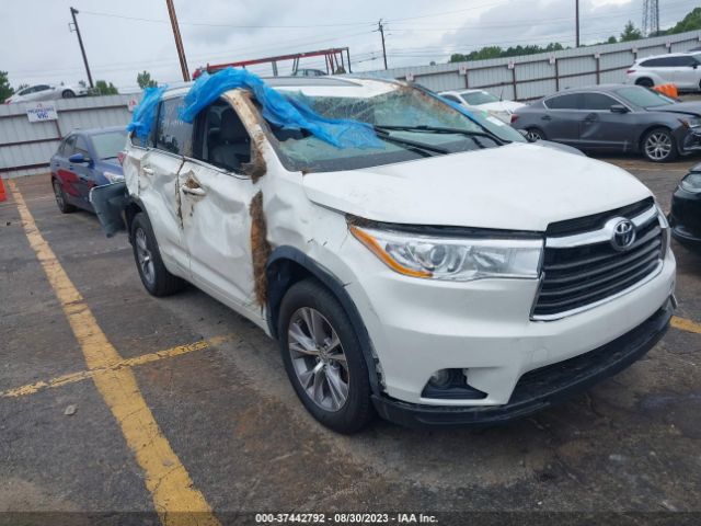 toyota highlander 2014 5tdkkrfh4es033219