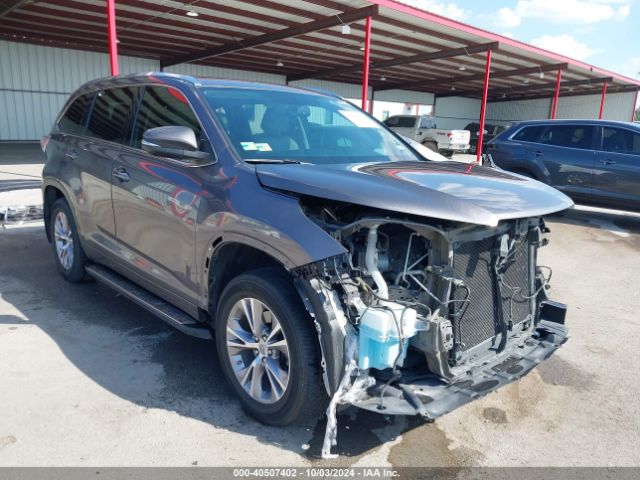 toyota highlander 2015 5tdkkrfh4fs100824