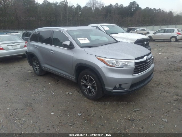 toyota highlander 2016 5tdkkrfh4gs138202