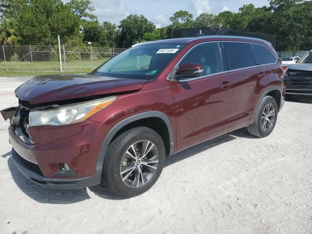 toyota highlander 2016 5tdkkrfh4gs142475