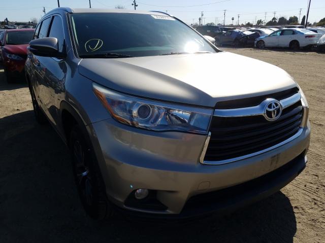 toyota highlander 2016 5tdkkrfh4gs144985