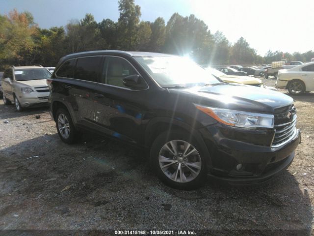 toyota highlander 2014 5tdkkrfh5es018275