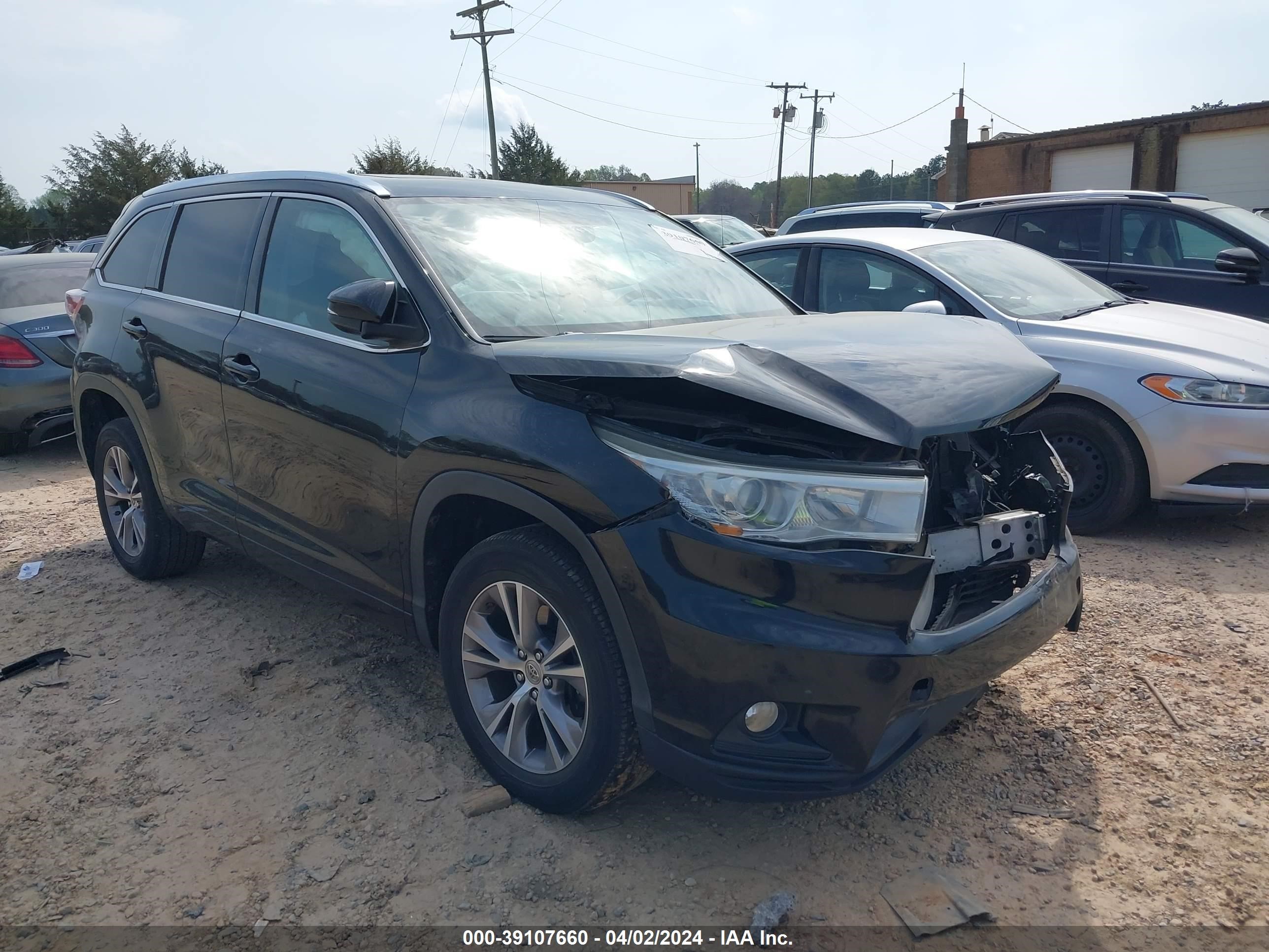 toyota highlander 2014 5tdkkrfh5es032502