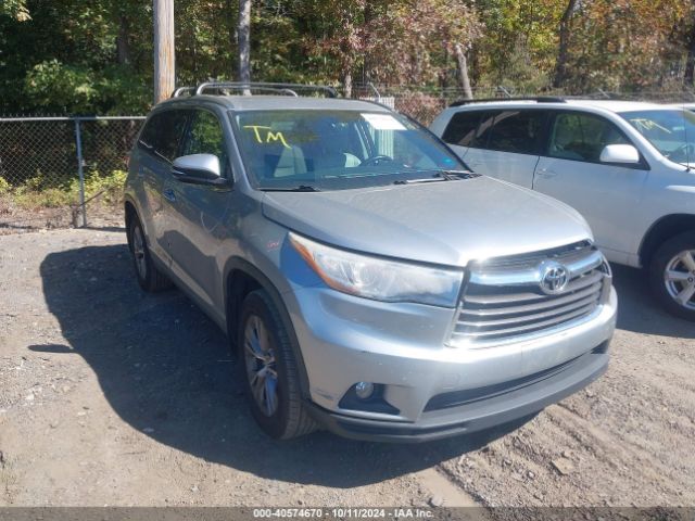 toyota highlander 2015 5tdkkrfh5fs048409