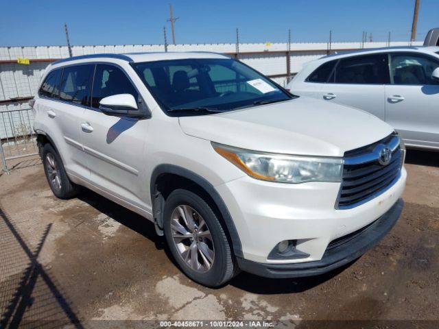 toyota highlander 2015 5tdkkrfh5fs050886