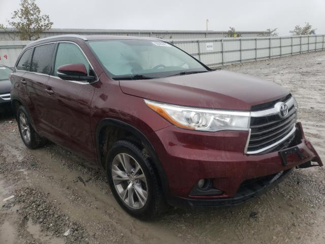 toyota highlander 2015 5tdkkrfh5fs060771