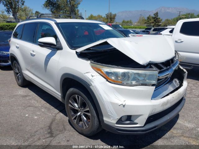 toyota highlander 2016 5tdkkrfh5gs177445