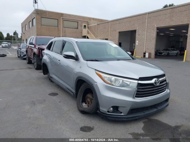 toyota highlander 2015 5tdkkrfh6fs065123