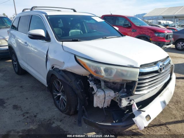 toyota highlander 2016 5tdkkrfh6gs153011