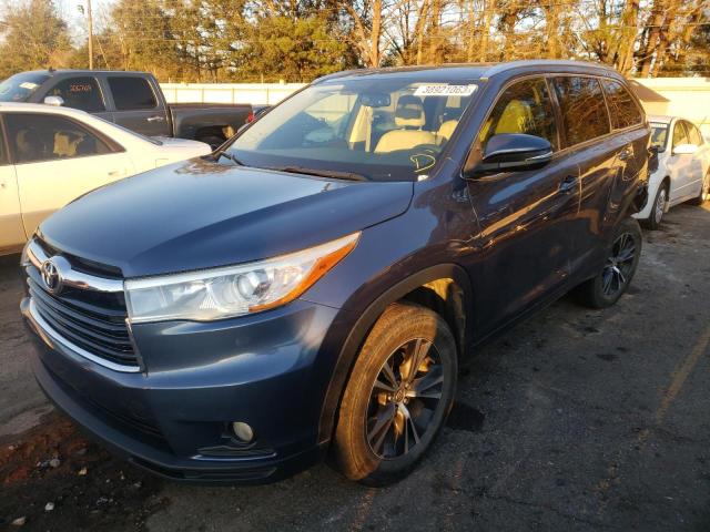 toyota highlander 2016 5tdkkrfh6gs176840