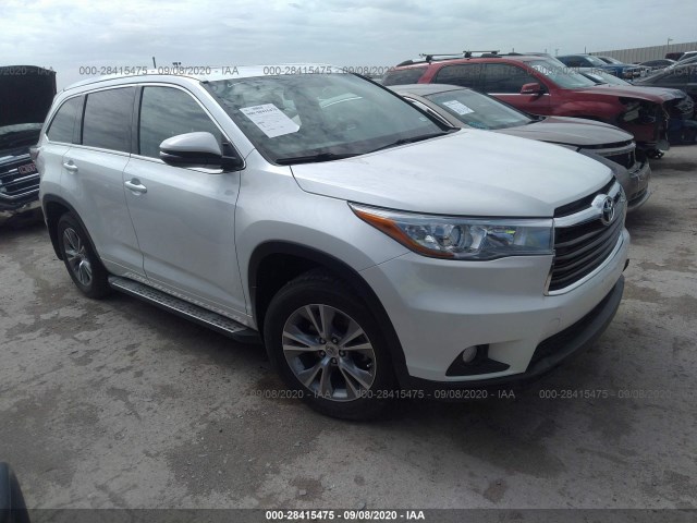 toyota highlander 2015 5tdkkrfh7fs062747