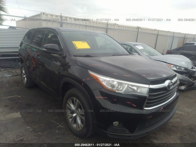 toyota highlander 2015 5tdkkrfh7fs064188