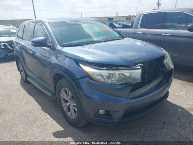 toyota highlander 2015 5tdkkrfh8fs119053