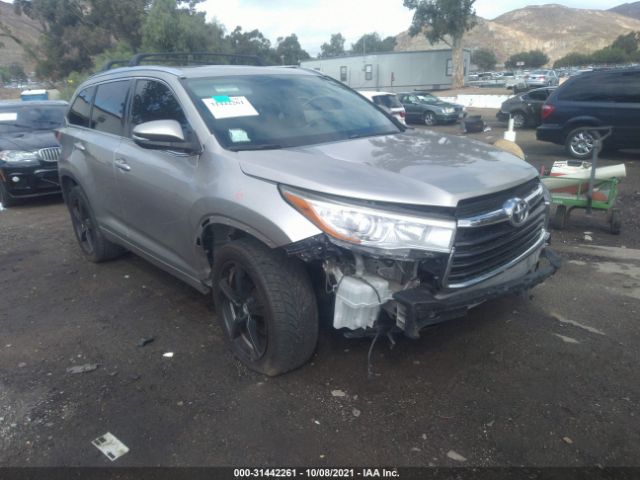 toyota highlander 2016 5tdkkrfh8gs122214