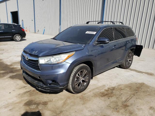 toyota highlander 2016 5tdkkrfh8gs129485