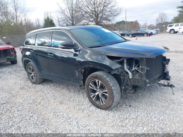 toyota highlander 2016 5tdkkrfh8gs134377