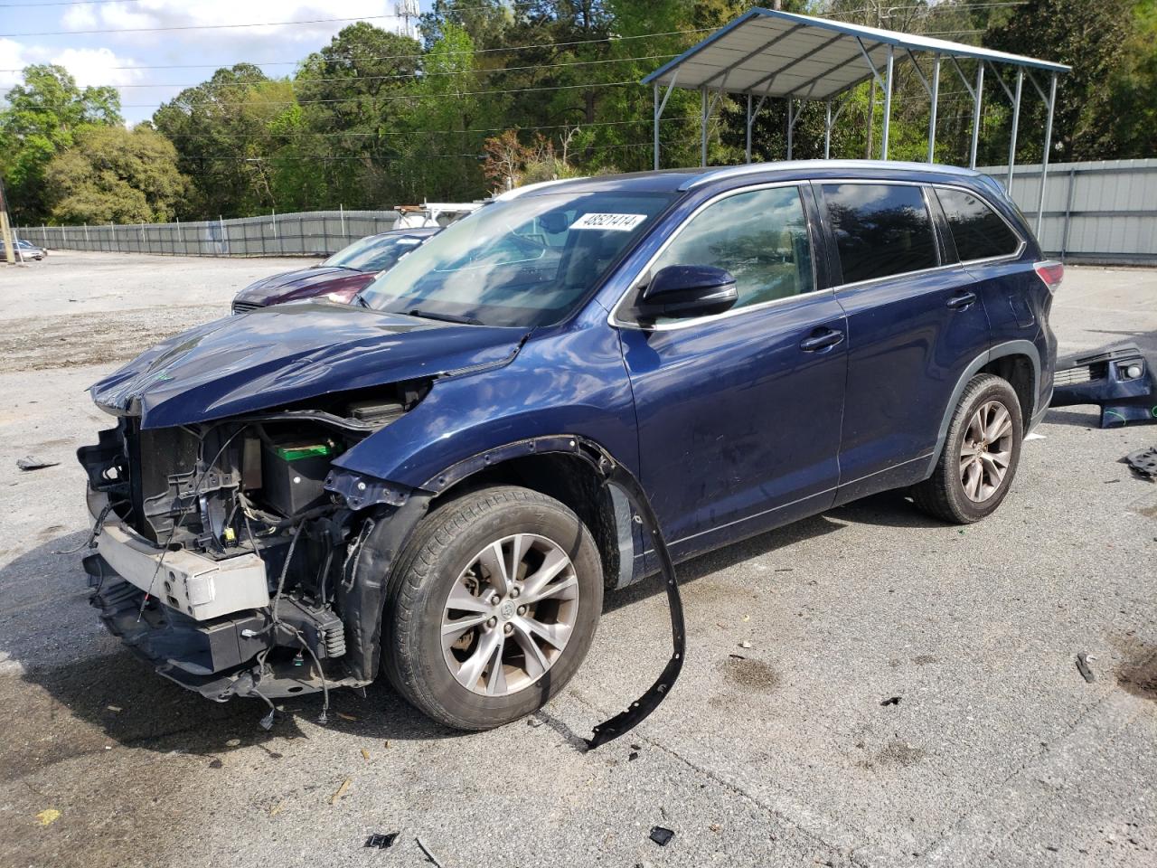 toyota highlander 2014 5tdkkrfh9es009207