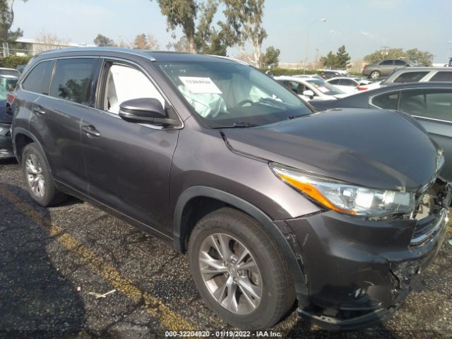 toyota highlander 2015 5tdkkrfh9fs091800