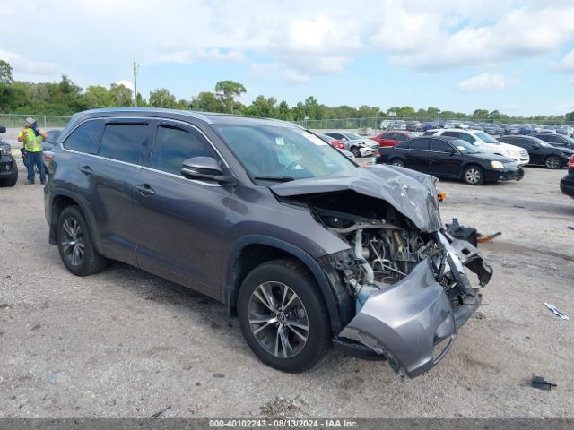 toyota highlander 2016 5tdkkrfh9gs156940