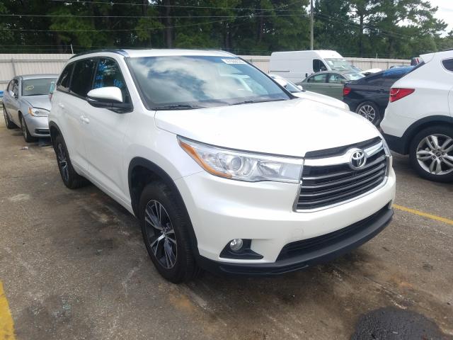 toyota highlander 2016 5tdkkrfh9gs158073